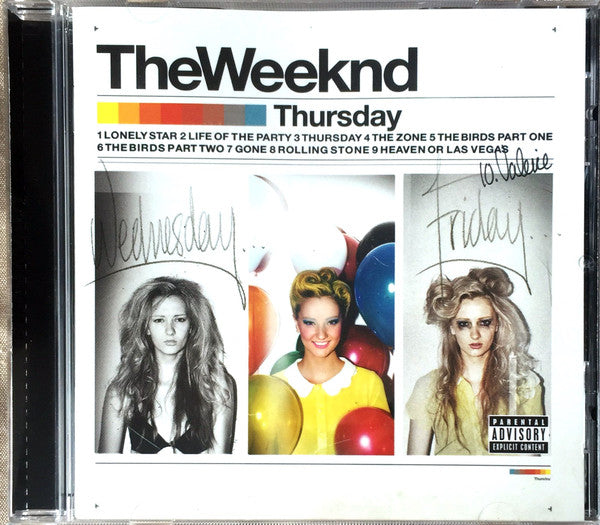 The Weeknd : Thursday (CD, Mixtape)
