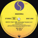 Madonna : Who's That Girl (Extended Version) (12")