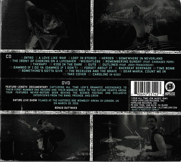 All Time Low : Straight To DVD 2: Past, Present, and Future Hearts (CD, Album + DVD-V)