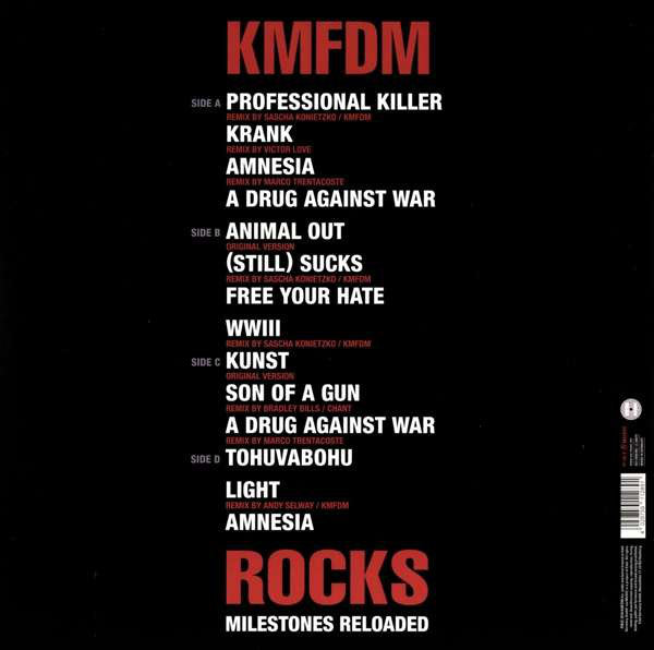 KMFDM : Rocks (Milestones Reloaded) (2xLP, Comp)