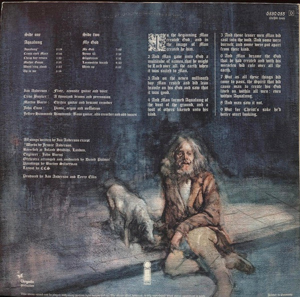 Jethro Tull : Aqualung (LP, Album, Tex)