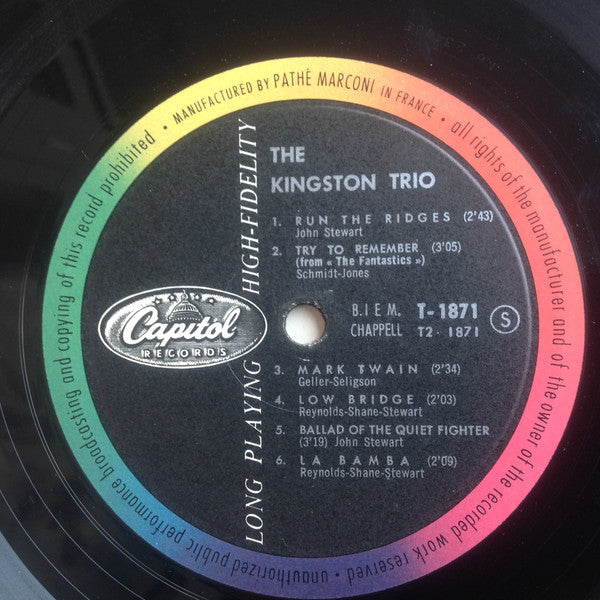 The Kingston Trio* : The Kingston Trio (LP, Album)