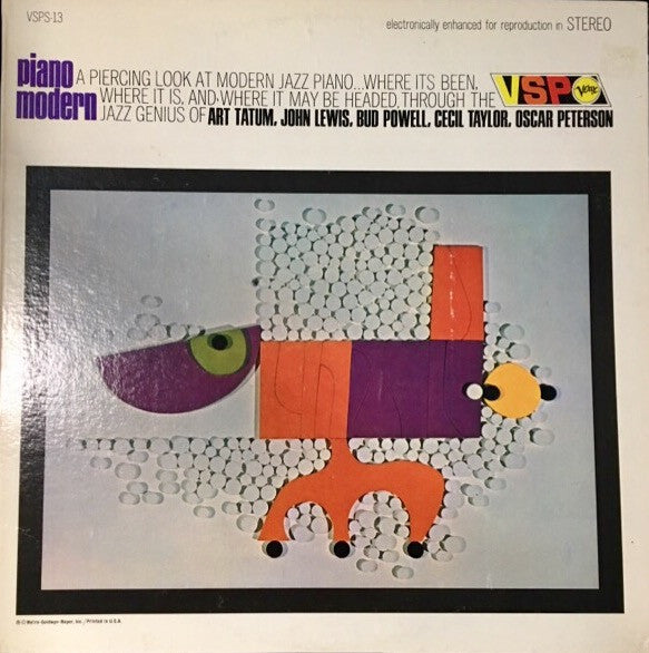 Various : Piano Modern (LP, Comp, Sim)