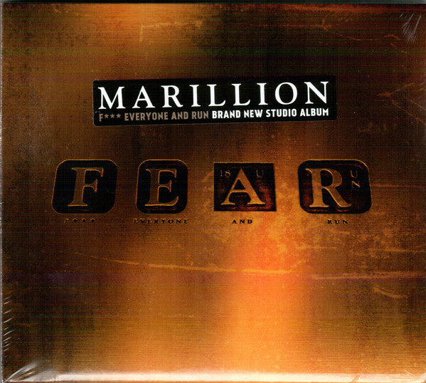 Marillion : FEAR (F*** Everyone And Run) (CD, Album, Dig)