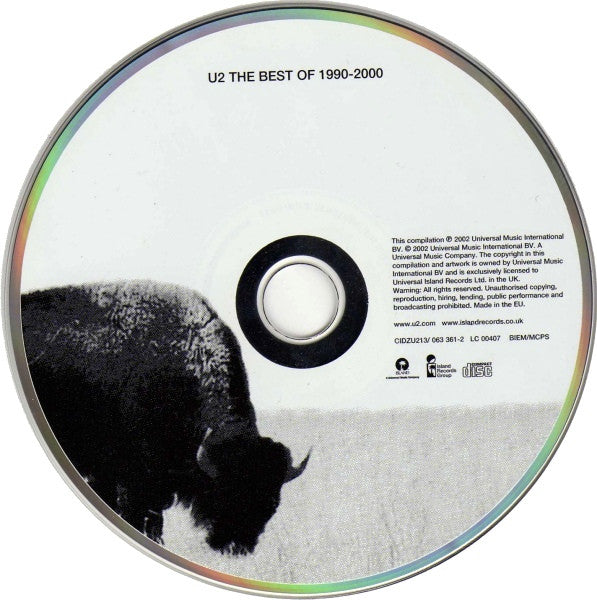 U2 - The Best Of 1990-2000 (CD Tweedehands) - Discords.nl