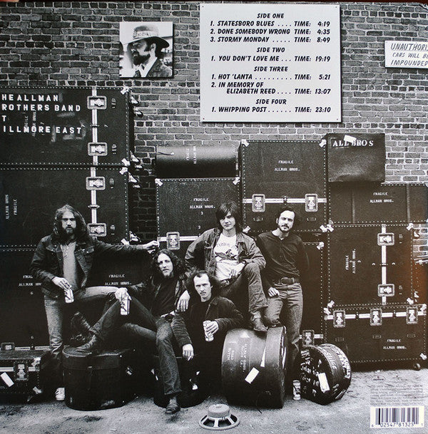 The Allman Brothers Band : The Allman Brothers Band At Fillmore East (2xLP, Album, RE, RM, 180)