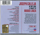 Joseph Calleja : Be My Love (A Tribute To Mario Lanza) (CD, Album)