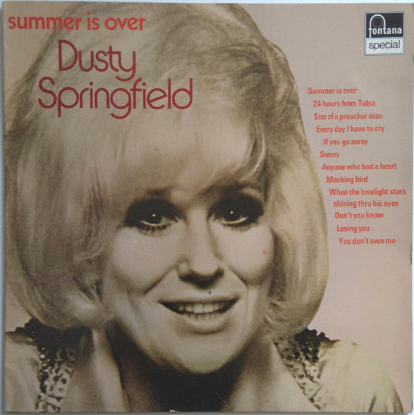 Dusty Springfield : Summer Is Over (LP, Comp)