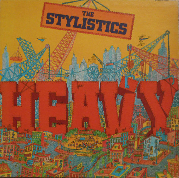 The Stylistics : Heavy (LP, Album)