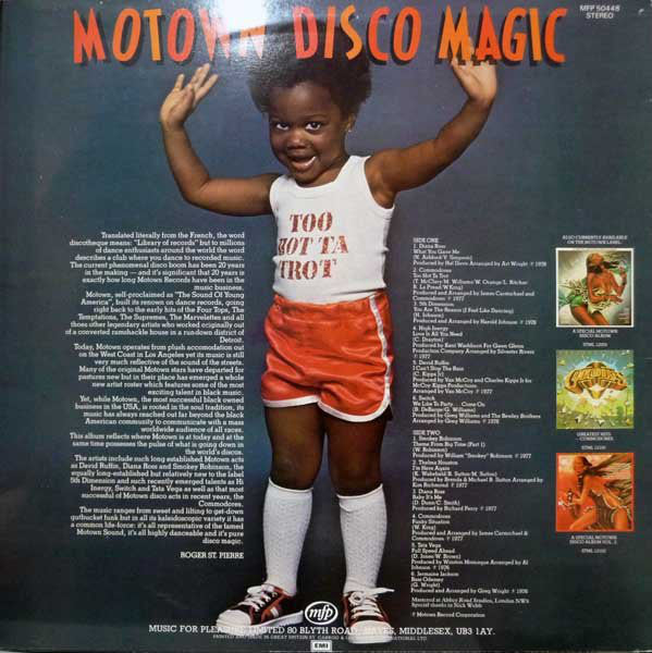 Various : Motown Disco Magic - Too Hot Ta Trot (LP, Comp)