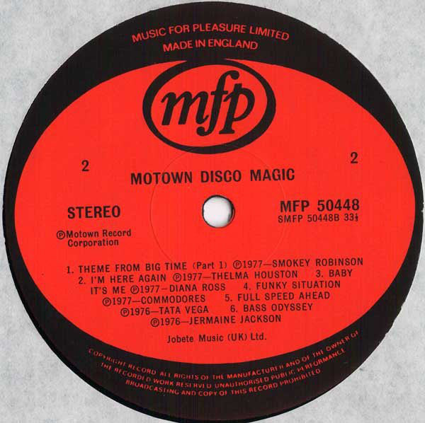 Various : Motown Disco Magic - Too Hot Ta Trot (LP, Comp)