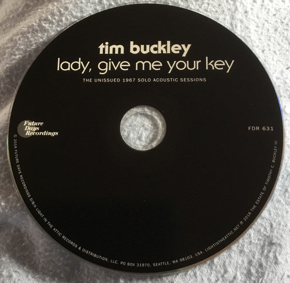 Tim Buckley : Lady, Give Me Your Key (CD, Album, RM)