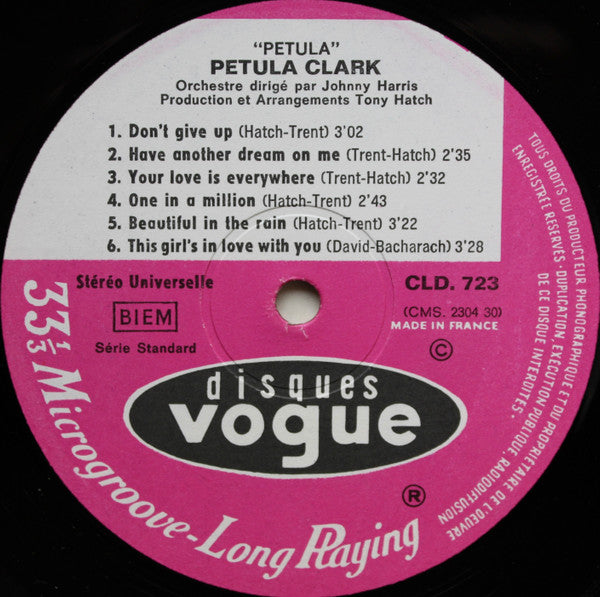 Petula Clark : Petula (LP, Album)