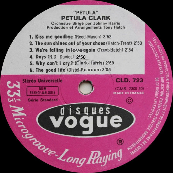 Petula Clark : Petula (LP, Album)