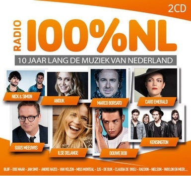 Various : 100% NL - 10 Jaar Lang De Muziek Van Nederland (2xCD, Comp)