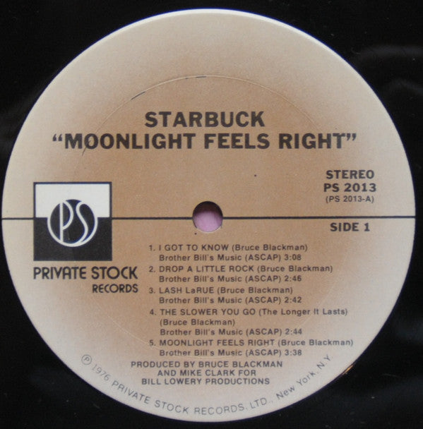 Starbuck (2) : Moonlight Feels Right (LP, Album, Ter)