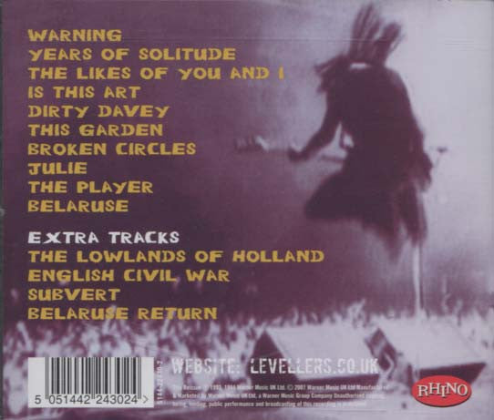 The Levellers : Levellers (CD, Album)