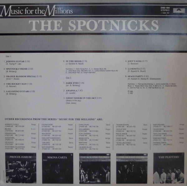 The Spotnicks : The Spotnicks (LP, Comp)