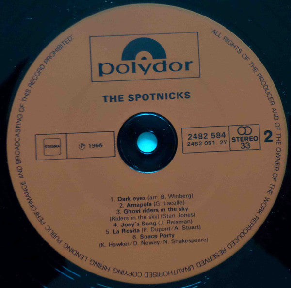 The Spotnicks : The Spotnicks (LP, Comp)