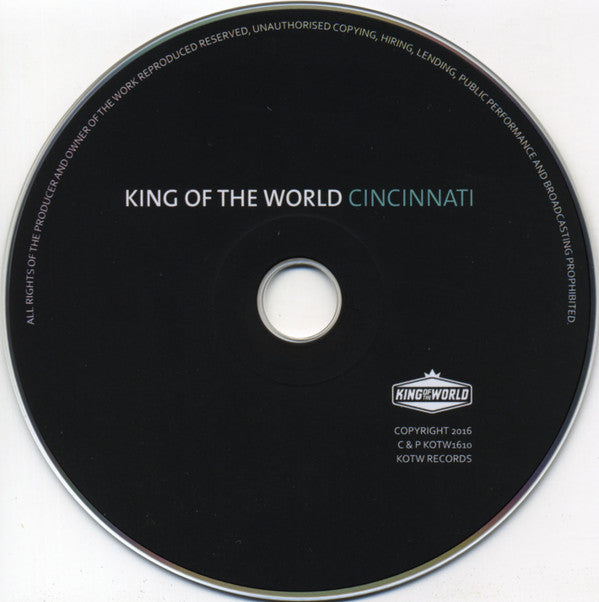 King Of The World : Cincinnati (CD, Album)