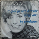 Georgette Lemaire Avec Paul Piot Et Son Orchestre : A Quoi ça Sert D'Avoir Vingt Ans (7", Single, Mono)