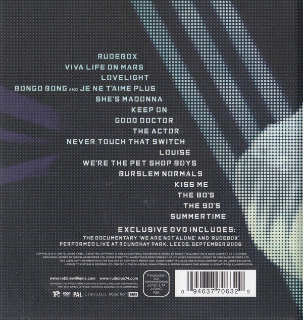 Robbie Williams - Rudebox (CD) - Discords.nl