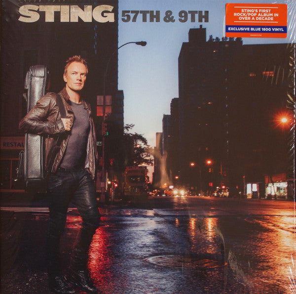 Sting : 57th & 9th  (LP, Album, Blu)