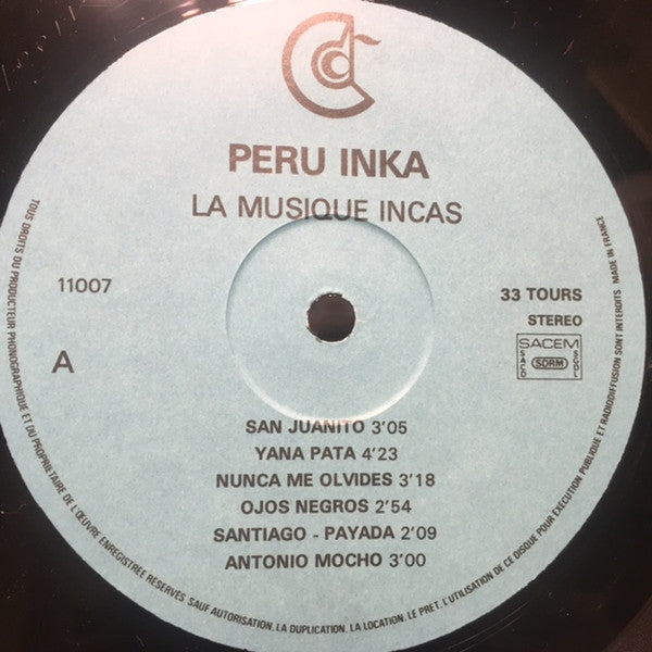 Peru Inka : Takisun Llaqtamasi (LP, Album)