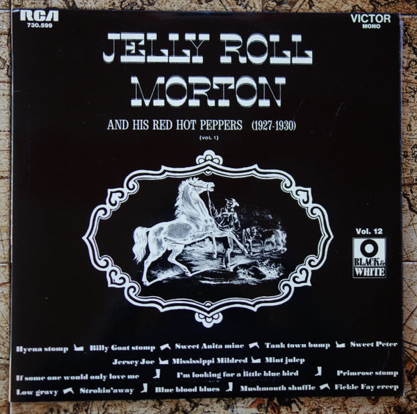 Jelly Roll Morton's Red Hot Peppers : Volume 1 (1927-1930) (LP, Comp, Mono)