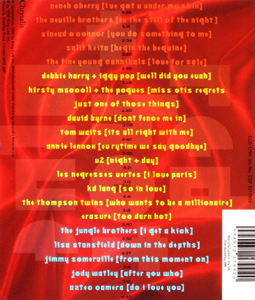 Various : Red Hot + Blue (CD, Album)