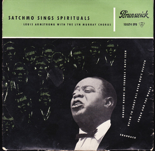 Louis Armstrong : Satchmo Sings Spirituals (7", Single)