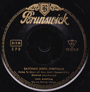 Louis Armstrong : Satchmo Sings Spirituals (7", Single)