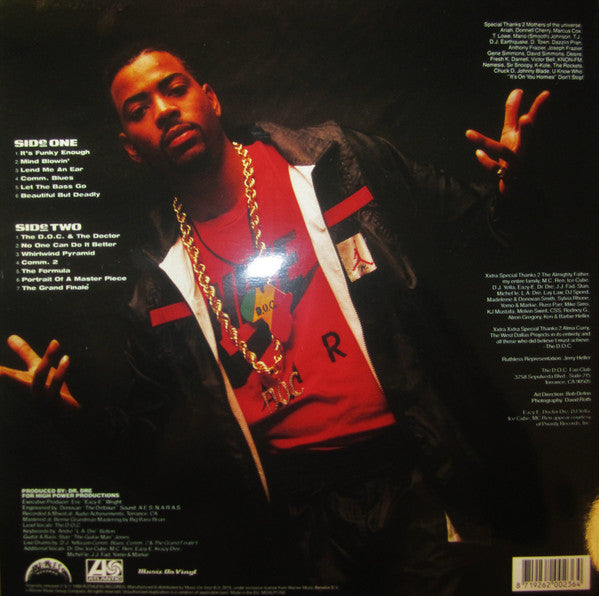 The D.O.C. : No One Can Do It Better (LP, Album, RE, 180)