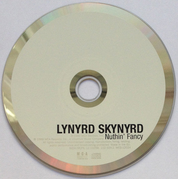 Lynyrd Skynyrd : Nuthin' Fancy (CD, Album, RE)