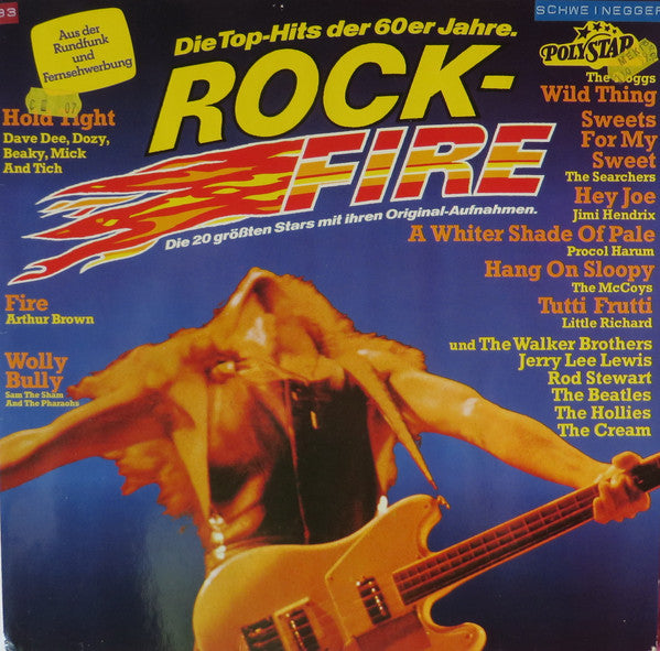 Various : Rock-Fire - Die Top-Hits Der 60er Jahre (LP, Comp)