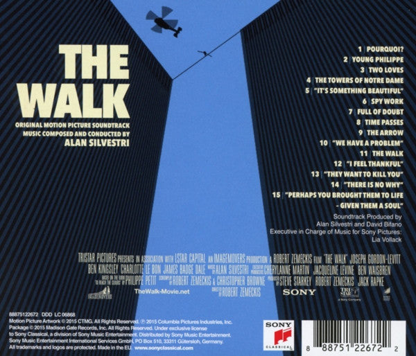 Alan Silvestri : The Walk  (CD, Album)