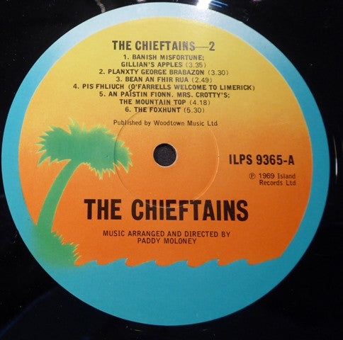 The Chieftains : The Chieftains 2 (LP, Album, RE)