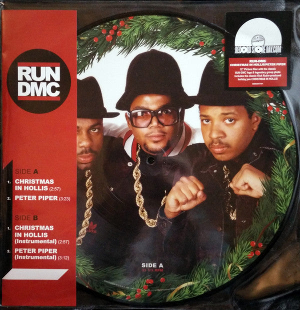 Run-DMC : Christmas In Hollis (12", Ltd, Pic)