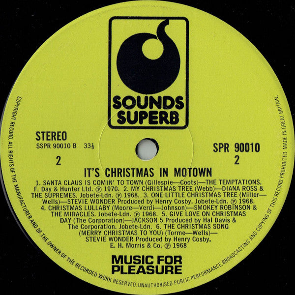 Various : It's Christmas In Motown (LP, Comp)