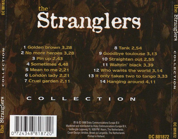 The Stranglers : The Stranglers Collection (CD, Comp, No )