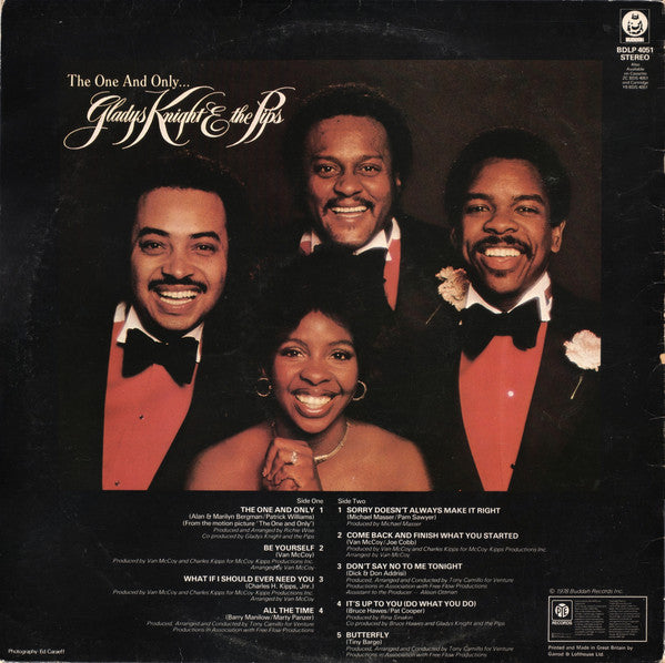 Gladys Knight & The Pips* : The One And Only... (LP, Album)