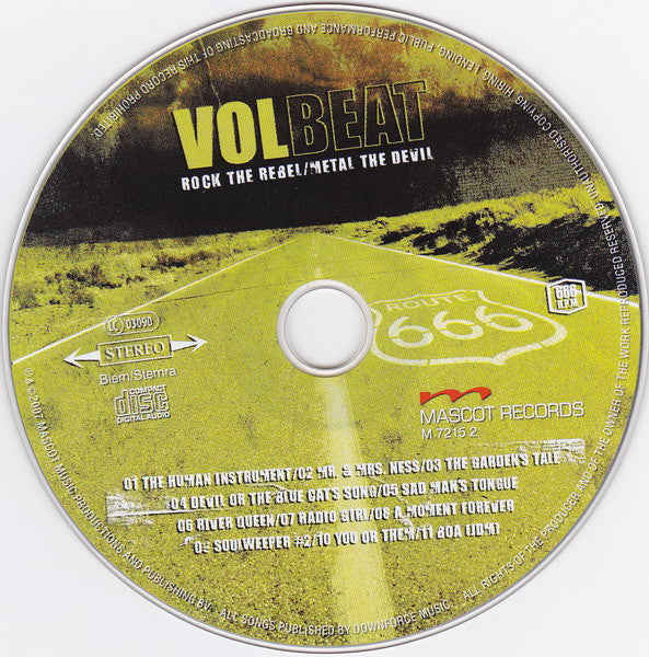 Volbeat : Rock The Rebel / Metal The Devil (CD, Album)