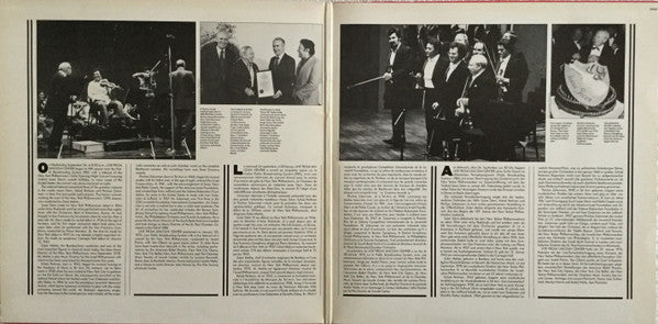 Isaac Stern / Pinchas Zukerman / Itzhak Perlman / Zubin Mehta / The New York Philharmonic Orchestra : From Lincoln Center Isaac Stern 60th Anniversary Celebration (LP, Album, Gat)