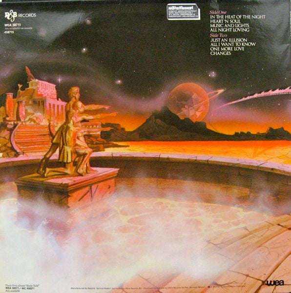 Imagination : In The Heat Of The Night (LP, Album, Gat)