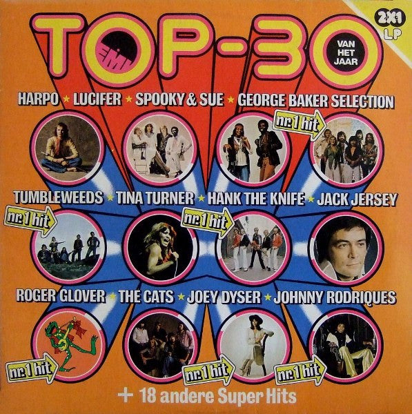 Various : Top-30 Van Het Jaar (2xLP, Comp)