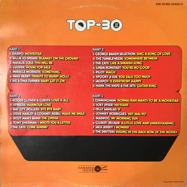 Various : Top-30 Van Het Jaar (2xLP, Comp)