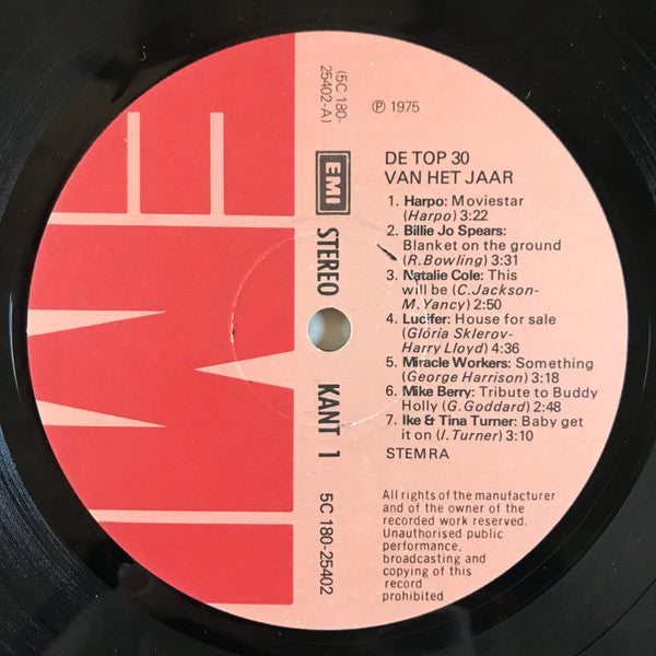 Various : Top-30 Van Het Jaar (2xLP, Comp)