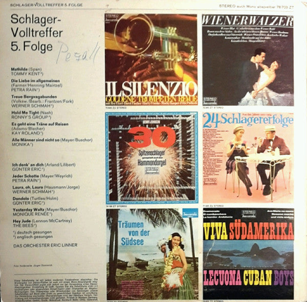 Various : Schlager-Volltreffer 5. Folge (LP, Comp)