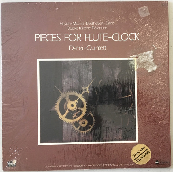 Haydn* / Mozart* / Beethoven* •/ Danzi*, Danzi-Quintett* : Pieces For Flute-Clock = Stücke Für Eine Flötenuhr (LP, RE)