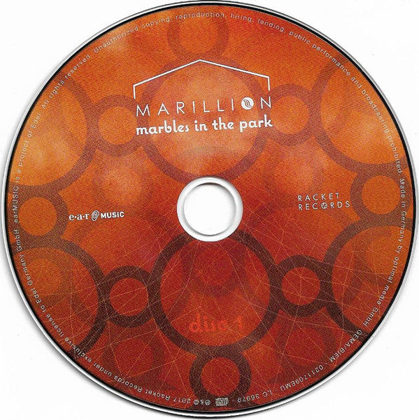 Marillion : Marbles In The Park (2xCD, Album)